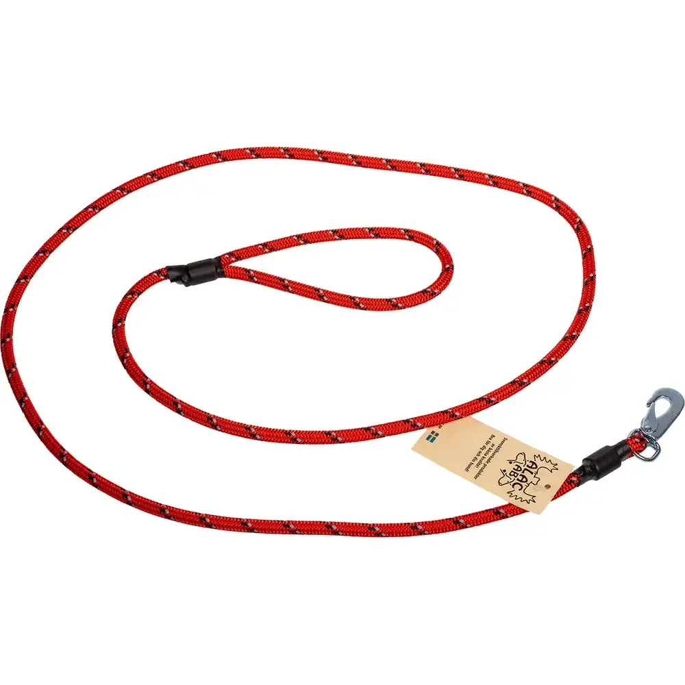 Alac Koppel Runt med Reflex Röd 8mm x 190cm
