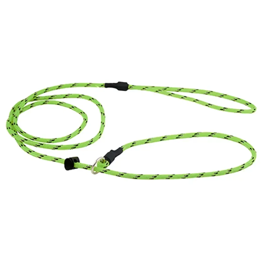 Alac Retrieverkoppel Grön med Reflex 6mm x 190cm