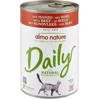 Almo Nature Daily Menu 6 x 400 g – Nötkött Populärt val