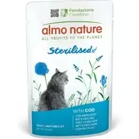Almo Nature Functional Sterilised – 12 x 70 g torsk Endast idag
