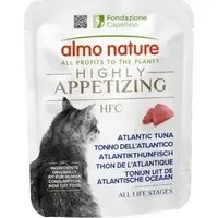 Almo Nature HFC Highly Appetizing 6 x 50 g – Atlantisk tonfisk Begränsat erbjudande