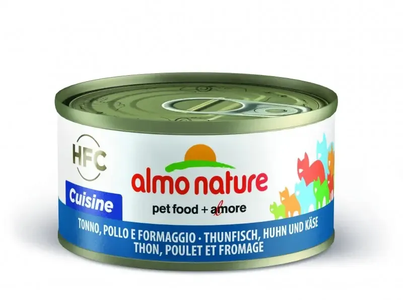 Almo Nature HFC Tonnikala, Kana ja Juusto Endast denna vecka