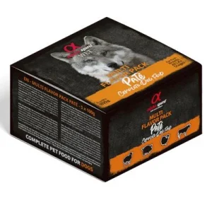 Alpha spirit box med flera smakämnen för hundar