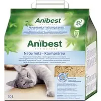 Anibest Naturholz kattströ av träspån – 10 l (ca 4,3 kg) Fynd