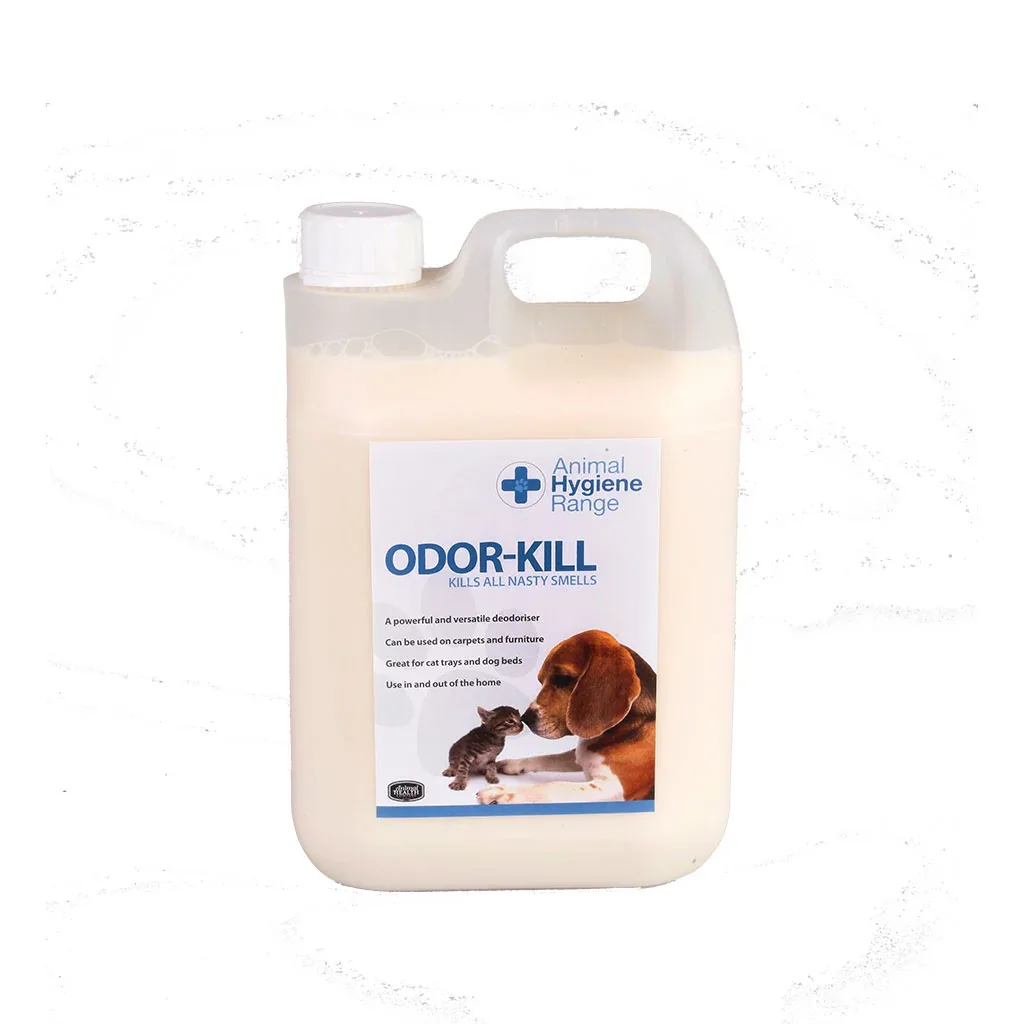 Animal Health Odor Kill – bästsäljande lukt neutraliseraren!