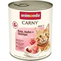 animonda Carny Adult 6 x 800 g – Kalkon, kyckling & räkor Billig