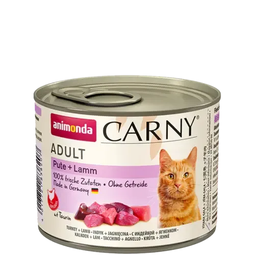 Animonda Carny Adult Kalkon + Lamm 200 g våtfoder för katter Lågt pris