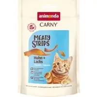 animonda Carny Adult Meaty Strips – Kyckling + Lax (50 g) Nyhet