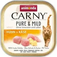 animonda Carny Adult Pure & Mild 32 x 100 g – Kyckling & ost Erbjudande