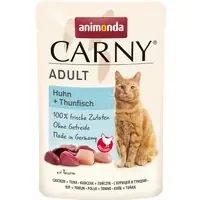 animonda Carny Pouch 12 x 85 g – Kyckling & tonfisk Rea