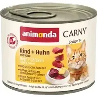 animonda Carny Senior 6 x 200 g – Nötkött, kyckling & ost Rea