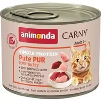animonda Carny Single Protein Adult 6 x 200 g – Ren kalkon Outlet