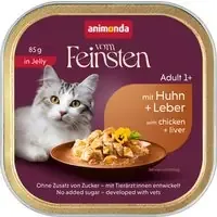 animonda vom Feinsten Adult 32 x 85 g – Kyckling & lever i gelé Säker betalning