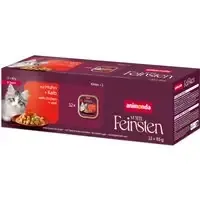 Animonda Vom Feinsten Kitten i sås 12 x 85 g – Kyckling & kalv I lager