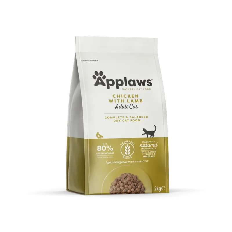 Applaws Adult Cat Kyckling & Lamm 400 g för katter Expressleverans