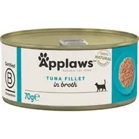 Applaws i buljong 6 x 70 g – Tonfiskfilé Snabb frakt