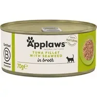 Applaws i buljong 6 x 70 g – Tonfiskfilé & tång Begränsat antal
