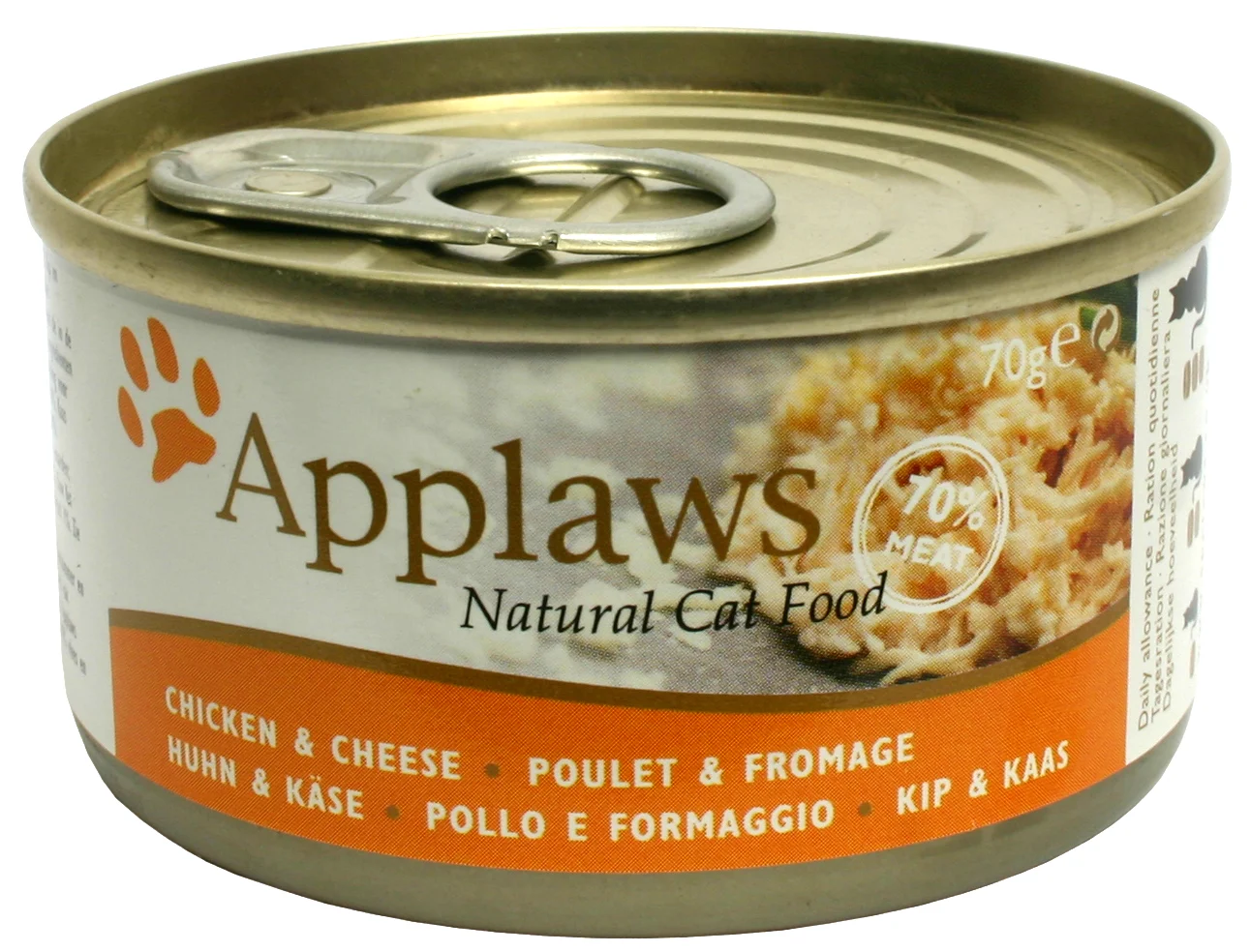Applaws Katt Konserv Chicken Breast&Cheese 70g