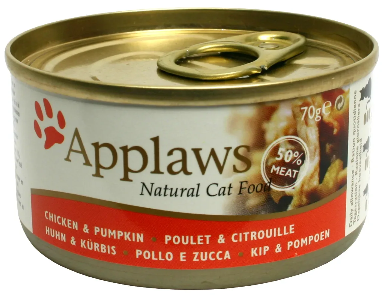 Applaws Katt Konserv Kyckligbröst & Pumpa 70g