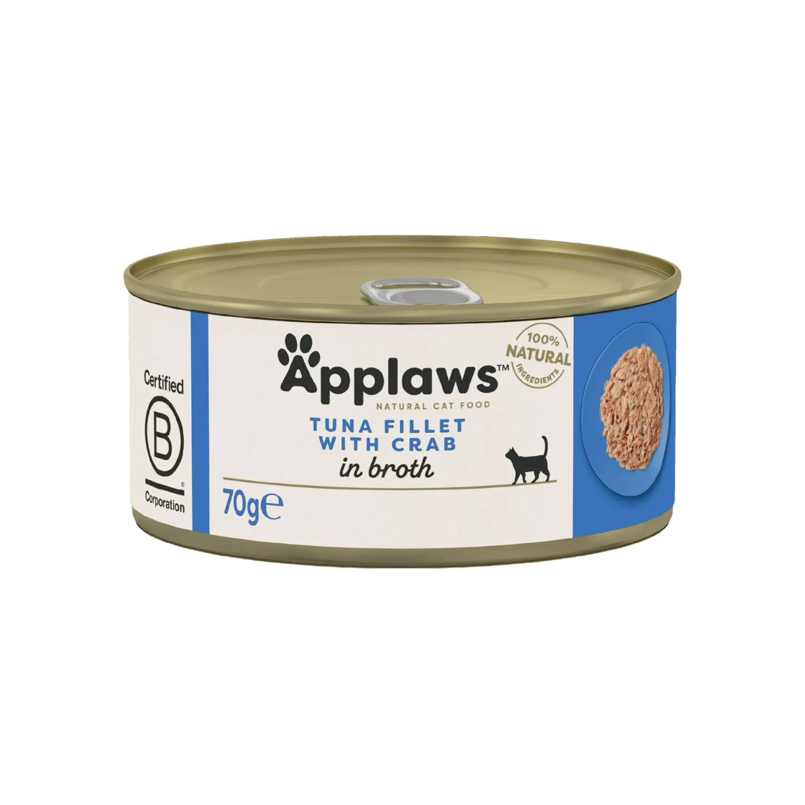 Applaws Katt Konserv Tuna & Crab 70g