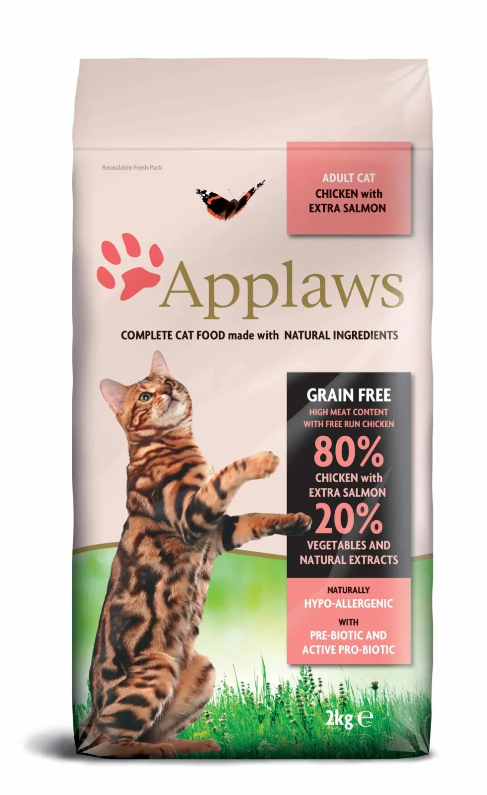 Applaws Katt Torrfoder Vuxen Kyckling & Lax 2 kg