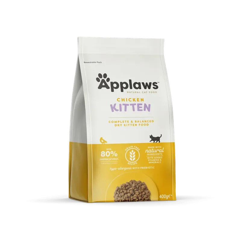 Applaws Kitten Kyckling 400 g torrfoder för kattungar Handla nu