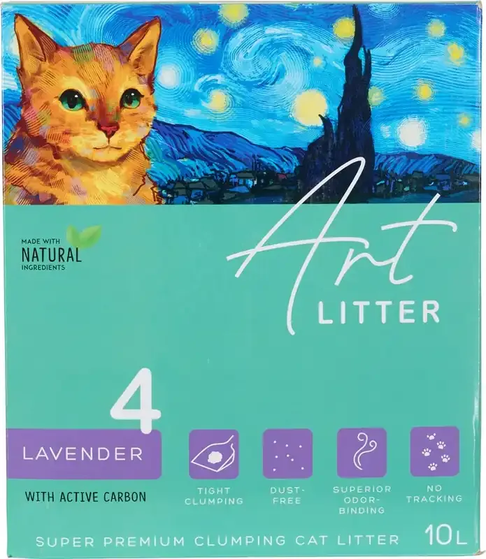 Art Litter Kattsand Lavender 10 Liter Köp online