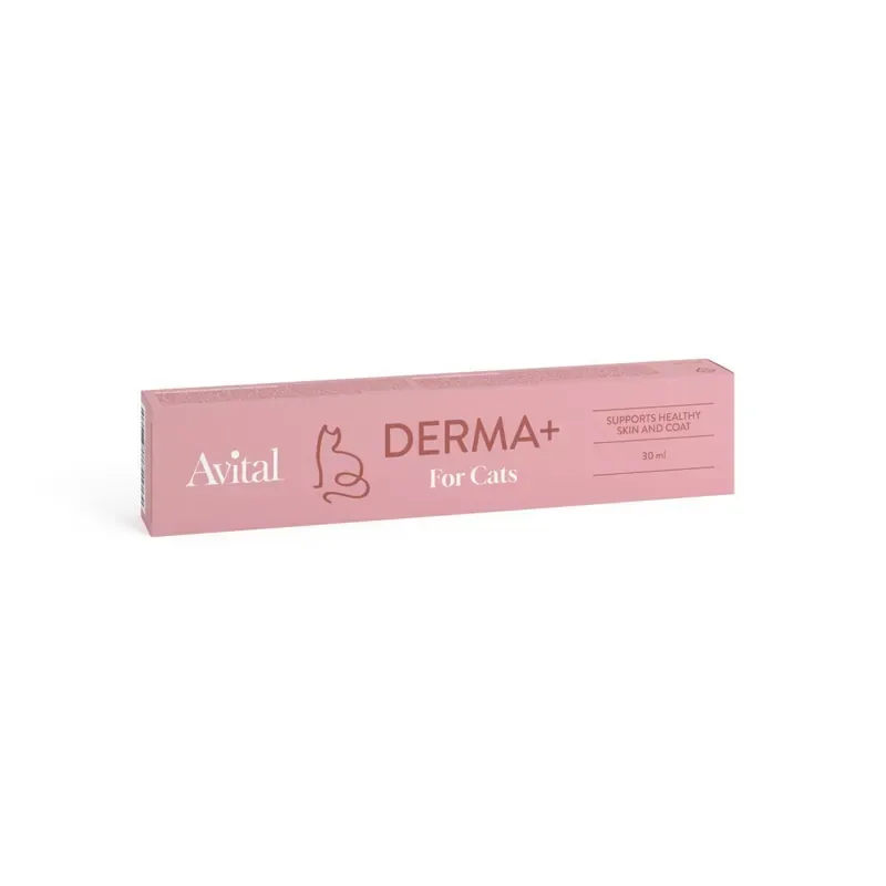 Avital Derma+ Kosttillskott för Katt 30 ml Kundfavorit