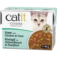 Bästa pris Catit Cuisine grytbitar i sås 12 x 95 g – Kyckling med tonfisk