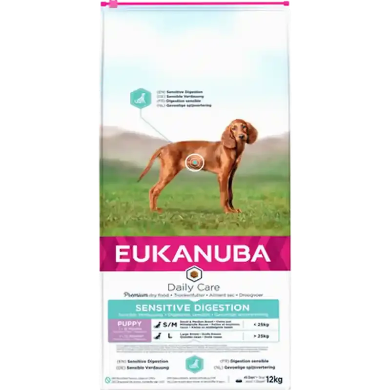 Bästa pris Dog Daily Care Puppy Sensitive Digestion 12 kg