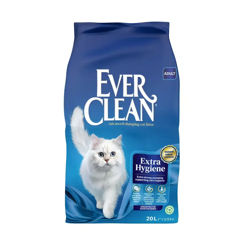 Bästa pris Ever Clean Extra Hygiene Unscented 20L – 20 L