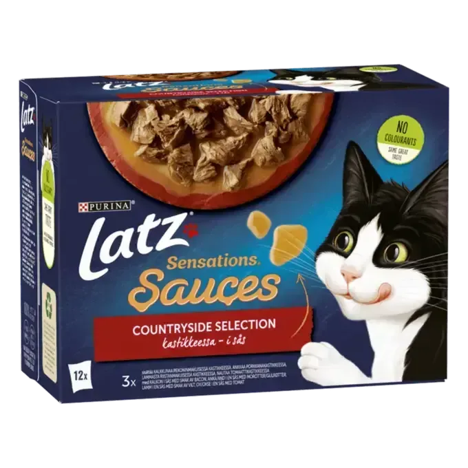 Bästa pris Latz Sensations Sauces Countryside Selection i sås 12x85g