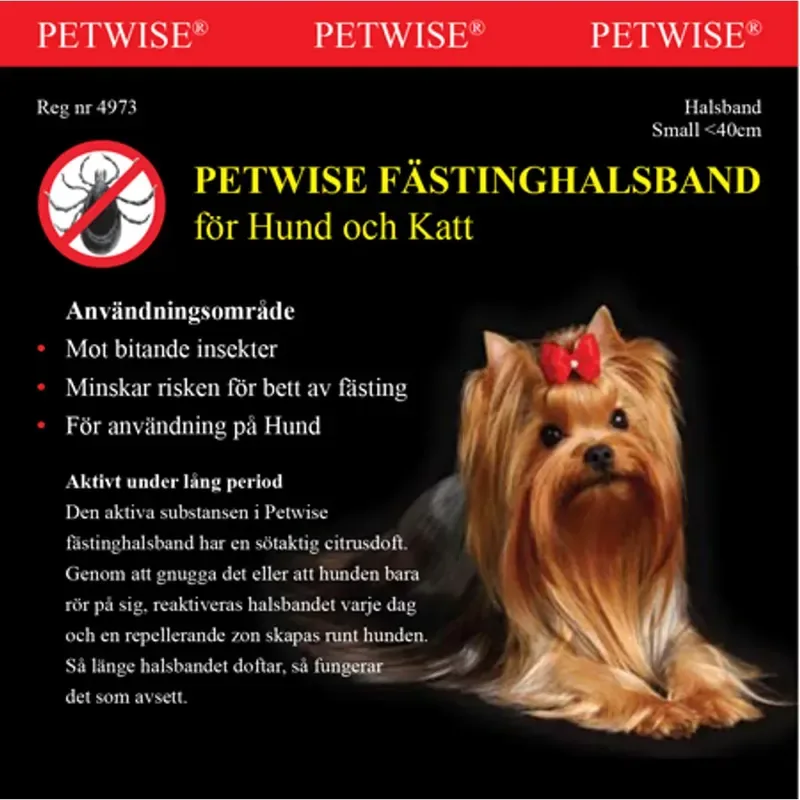 Bästa pris Petwise Fästinghalsband För Hund Small <40cm