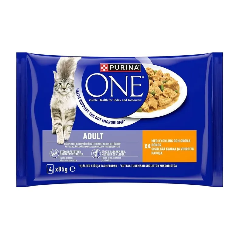 Bästa pris Purina ONE Cat Adult 4×85 g