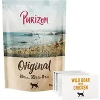 Bästa pris Purizon Original Wild Boar & Chicken – spannmålsfritt – Nytt 2 kg