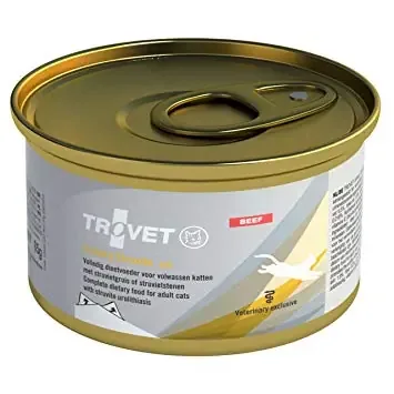 Bästa pris Trovet ASD Urinary Struvite Beef för katter burk 6 x 100 g