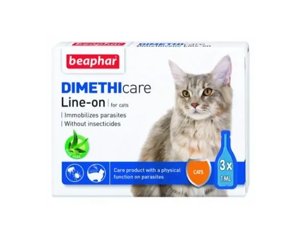 Beaphar Dimethicare Line-On Katt Fästingmedel