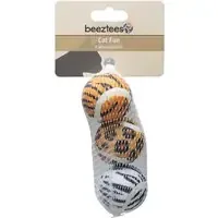 beeztees kattleksak djungelbollar – 3 x Ø 4,5 cm Kundfavorit