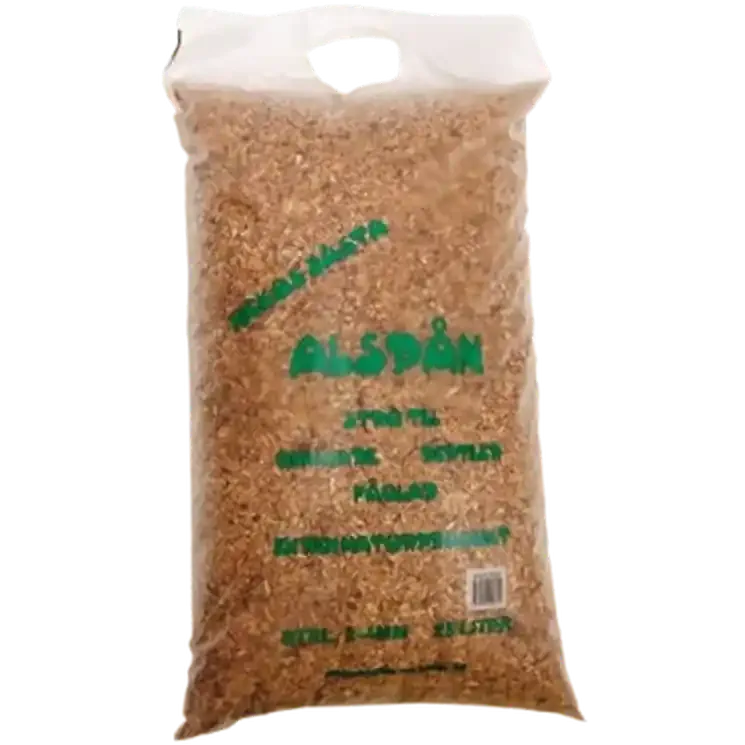 Begränsad tid Alspån 80L Burströ 24MM, 13,1 kg