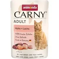 Begränsad tid animonda Carny Pouch 12 x 85 g – Kyckling & lax
