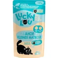 Begränsad tid Ekonomipack Lucky Lou Kitten 48 x 125 g – Fjäderfä & öring