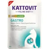 Begränsad tid Kattovit Gastro Paté 10 x 85 g – Med kalkon