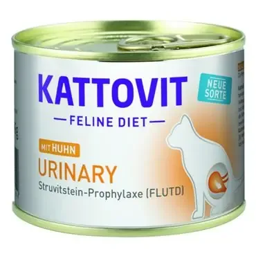 Begränsad tid Kattovit Urinary kycklingburk 185 g