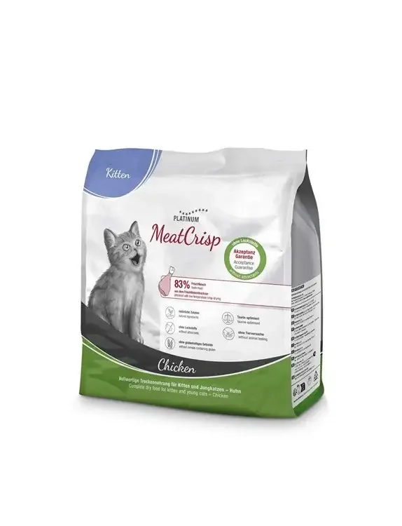 Begränsad tid Platinum Cat Meat Crisp Kitten Chicken – 400 g