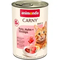 Begränsat antal Ekonomipack animonda Carny Adult 24 x 400 g – Kalkon, kyckling & räkor