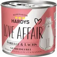 Begränsat antal Hardys LOVE AFFAIR 6 x 200 g / 185 g – Lax & öring (6 x 185 g)