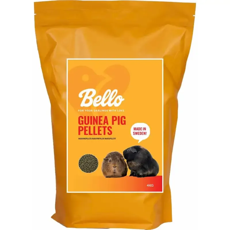 Bello Marsvins Pellets 4kg