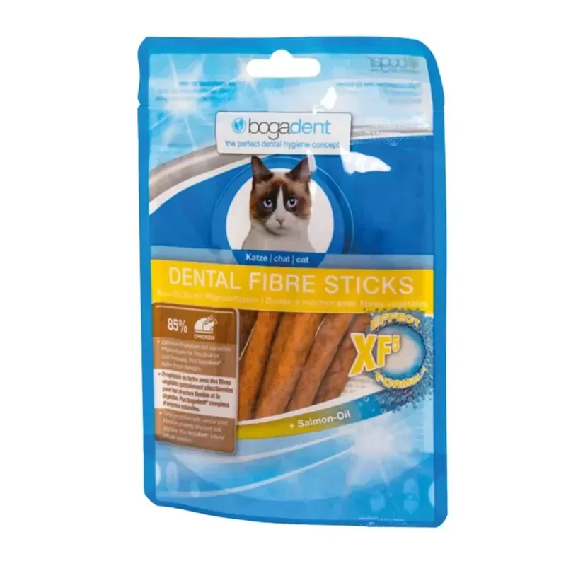 Beställ idag Bogadent Dental Fibre Sticks Katt Kyckling – Kyckling