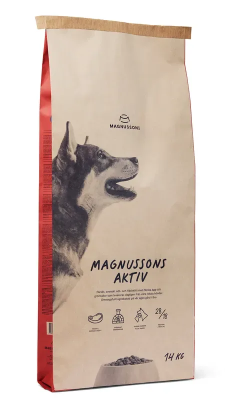 Beställ nu Aktiv, Hundfoder – 14 kg