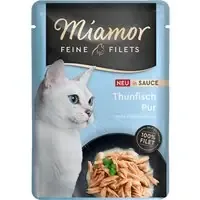 Beställ nu Ekonomipack Miamor Fine Filets i sås 24 x 100 g – Tonfisk pur